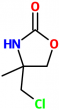 MC001039 4-Chloromethyl-4-methyl-oxazolidin-2-one