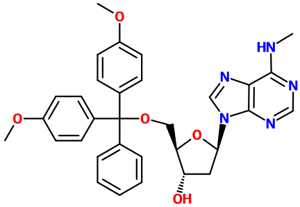 (image for) MC080648 5'-Dimethoxytrityl-N6-methyl-2'-deoxyadenosine